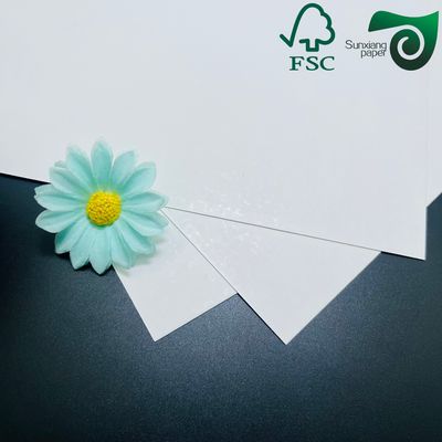 FSC Certified C2S Double Glossy Art Paper Blue Black Core For Poker Cards