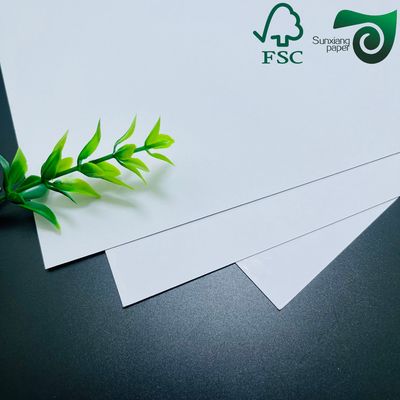 FSC Certified C2S Double Glossy Art Paper Blue Black Core For Poker Cards