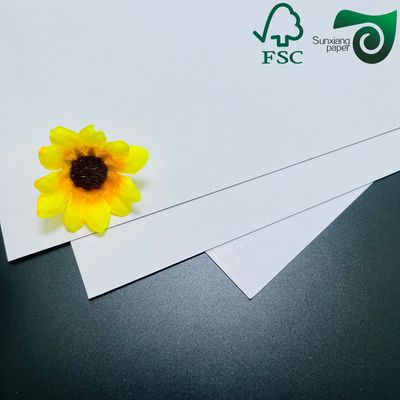 FSC Certified 250GSM High Whiteness Double Sided Coating  C2S Glossy Coated Art Paper Cover Sheets