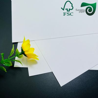 Eco Friendly Waterproof White Uncoated Woodfree Paper 120gsm 240gsm For Notebooks