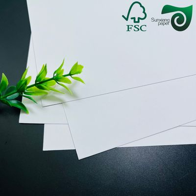 FSC  Uncoated Woodfree White Paper Rolls 180gsm 230gsm  Wholesale Shopping Bag Material From China