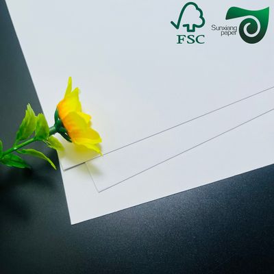 FSC 320gsm 350gsm Ivory Board With Single Side Coating Roll Width 400mm To 1500mm