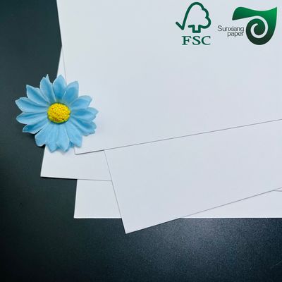 FSC 260gsm Top Ivory Board Paper With ISO Certification In Standard Size 787mm 1092mm