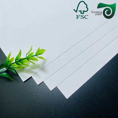 FSC Certified 180gsm Ivory Board White Cardboard In Standard  For Solutions And Requirements