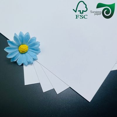 FSC Certified 180gsm Ivory Board White Cardboard In Standard  For Solutions And Requirements