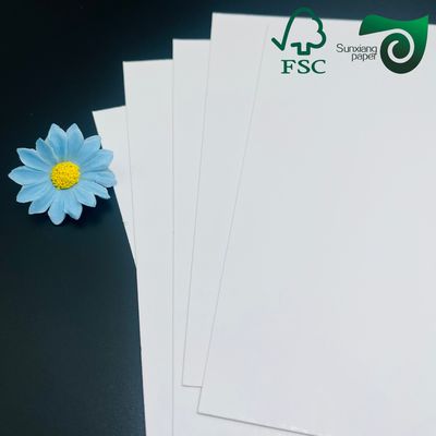 FSC 280gsm 330gsm White Cardboard A Board SGS Certified For Customer Requirements