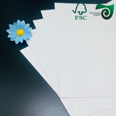 215gsm 250gsm C1S Premium White Cardboard Sheets For  Packets 700mm 1000mm