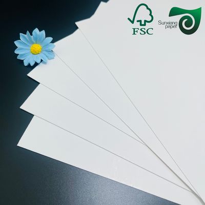 215gsm 250gsm C1S Premium White Cardboard Sheets For  Packets 700mm 1000mm