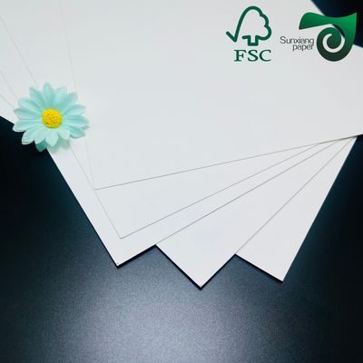 FSC Certified C1S Art Board 230gsm Custom Sheet Sizes For Greeting Cards Packaging