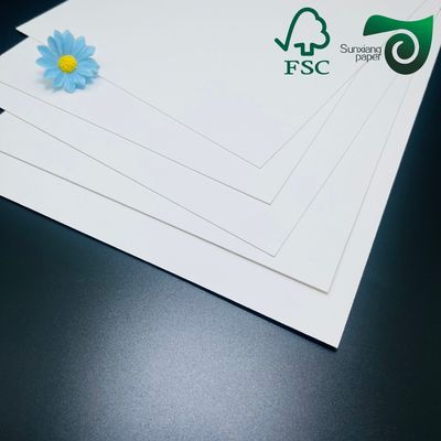 FSC 235gsm Food Grade White Wrapping Board 27" 39"  Ideal For Deep Fried Food Packaging