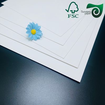 FSC Certified 215g 235g White Food Grade Single Sided Coated Food Board For Packaging