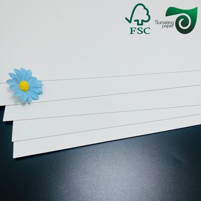 FSC Certified 215g 235g White Food Grade Single Sided Coated Food Board For Packaging