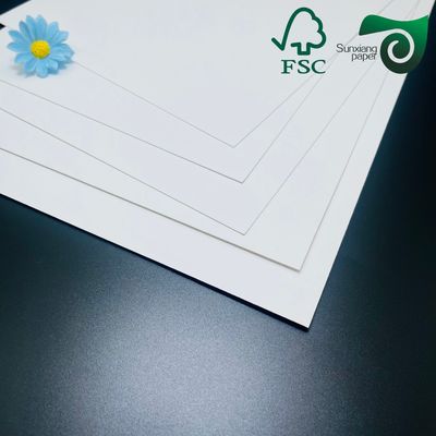 FSC Certified 215g 235g White Food Grade Single Sided Coated Food Board For Packaging