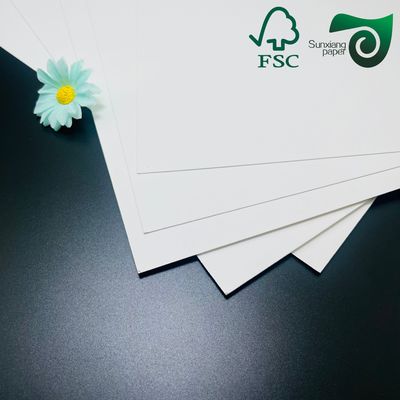 FSC 250gsm Food Grade Packaging Board For Cakes Pastries  High Stiffness GC1 Single Side Coated