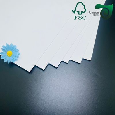 FSC 235gsm Food Grade White Wrapping Board 27" 39"  Ideal For Deep Fried Food Packaging