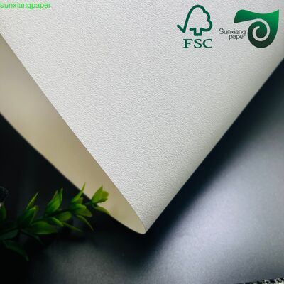 FSC 350GSM  Embossed Specialty Kraft Paper Premium Material For Luxury Jewelry Packaging