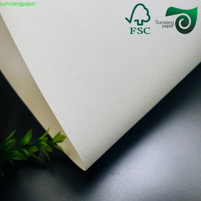 FSC 1.5mm 2mm Thick Uncoated White Cardboard Sheet Packaging Insert Board