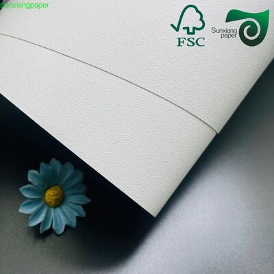FSC 1.5mm 2mm Thick Uncoated White Cardboard Sheet Packaging Insert Board