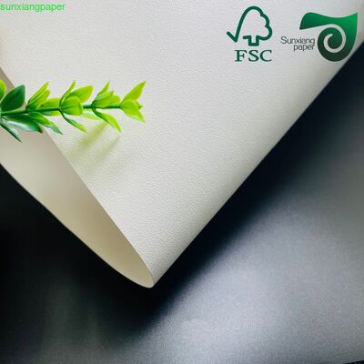 FSC C1S One Side Coated FBB Ivory Board 18pt Tree Free Recyclable White Cardboard