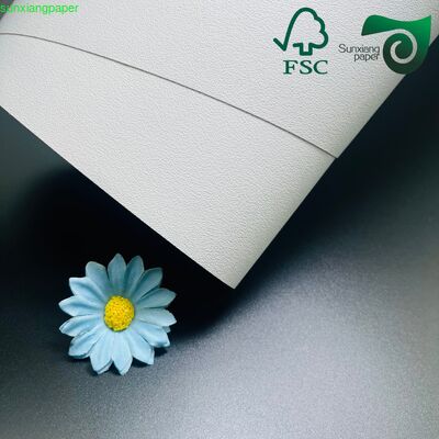 FSC 350GSM  Embossed Specialty Kraft Paper Premium Material For Luxury Jewelry Packaging