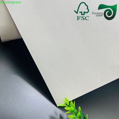 FSC 1.5mm 2mm Thick Uncoated White Cardboard Sheet Packaging Insert Board