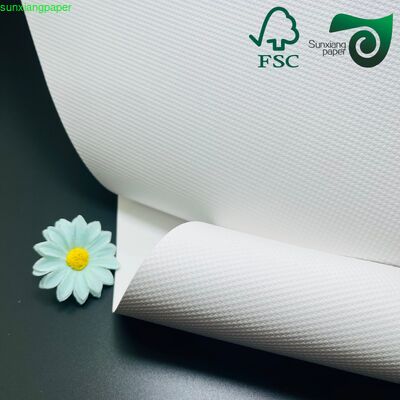 230gsm 400gsm Single Side Coated FBB Jumbo Rolls 90% Brightness