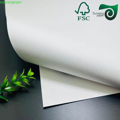 FBB C1S White Cardboard 210gr To 400gr Top Coating White Back Folding Box Board
