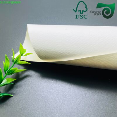 FBB C1S White Cardboard 210gr To 400gr Top Coating White Back Folding Box Board