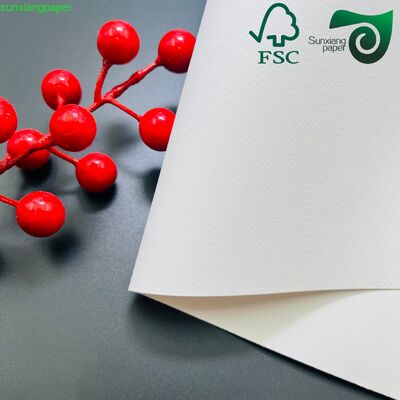 FSC 700gsm Smooth Recyclable High Thickness Cellulose Board For Premium Packaging Boxes