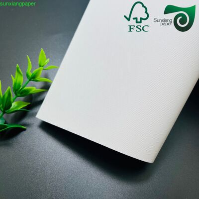 330gsm 100% Virgin Wood Pulp C1S High Adhesion Blister White Cardboard