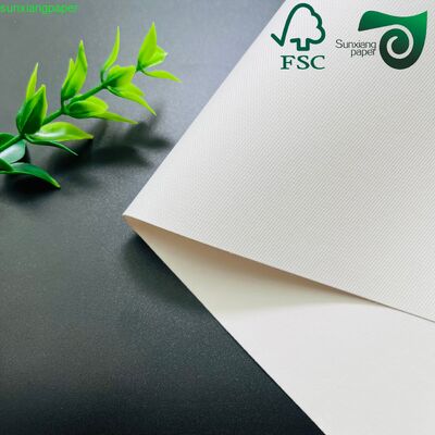 190gsm 200gsm C1S One Side Coated White Cardboard For Food Packaging Box
