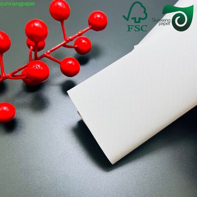 190gsm 200gsm C1S One Side Coated White Cardboard For Food Packaging Box