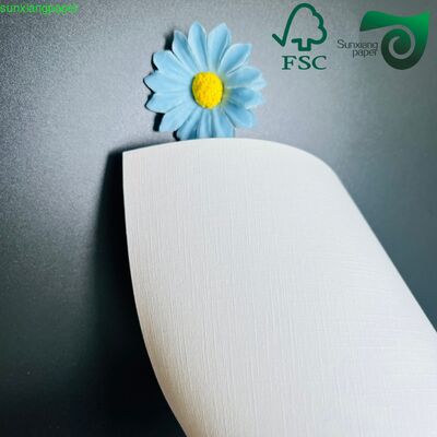 1.35mm 1.5mm Glossy Ivory Board High Stiffness FBB White Cardboard For Luxury Packaging