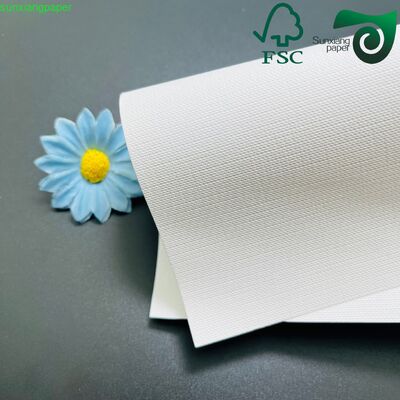 FSC 120gsm 180gsm Multi Color Textured Paper Cover For Binding Book 72 102cm