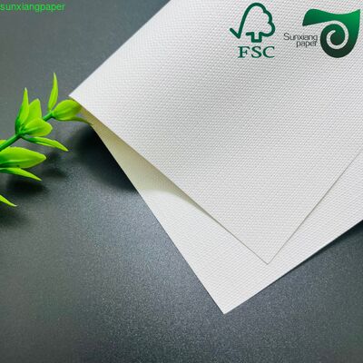200GSM FSC Embossed Specialty Kraft Paper Premium Material For Book Cover Poster Printing