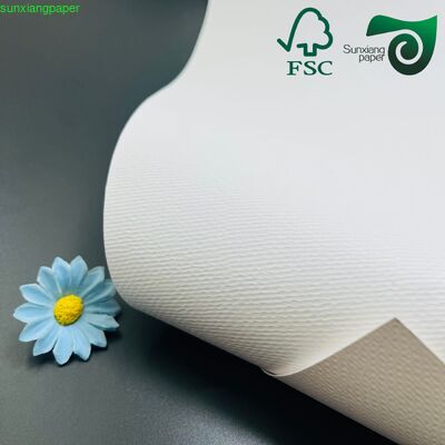 FSC Embossed Gauffered Paper Board 180gsm 230gsm Multi Color Customizable