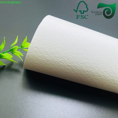 FSC Brown White Uncoated Kraft Board 300gsm 400gsm For Food Box Packaging
