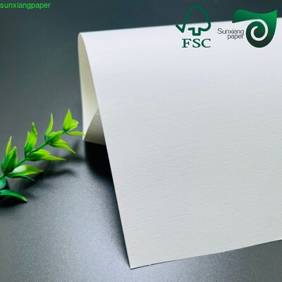 FSC 215gsm 230gsm Food Grade C1S SBS Solid Bleached Board One Side Coated