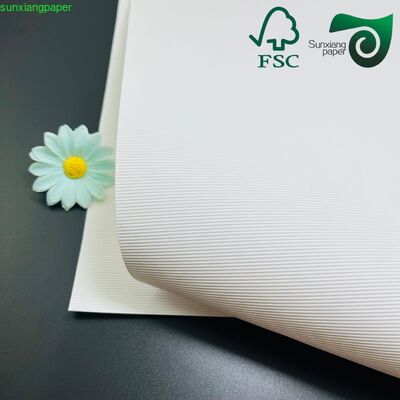 FSC 110GSM Textured Specialty Paper Recycled White Cardstock For  Handmade Crafts