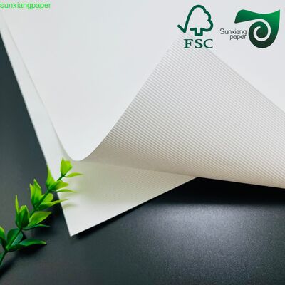 Embossed Paper With Custom Patterns FSC 180GSM Embossed White Cardstock  Specialty Paper For Crafts