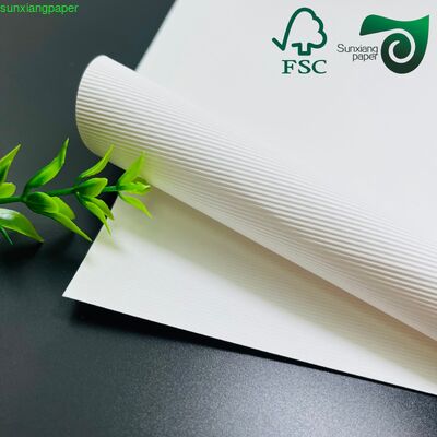 FSC Good Printing Stability 215gsm SBS White Cardboard For Cosmetics Box