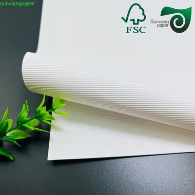 FSC Good Printing Stability 215gsm SBS White Cardboard For Cosmetics Box