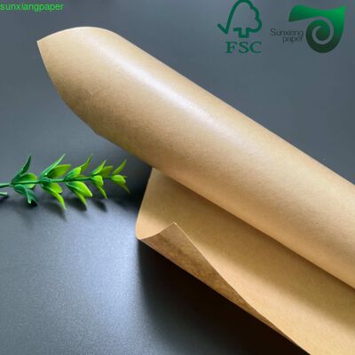 FSC 80gsm 90gsm Greaseproof Kraft Paper Cooking Paper Sheet For Customer Requirements