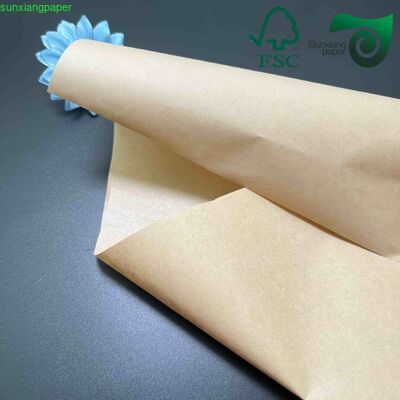 FSC Coffee Color Food Grade Baking Paper For Muffin Cups 40gsm 80gsm 70cm 100cm