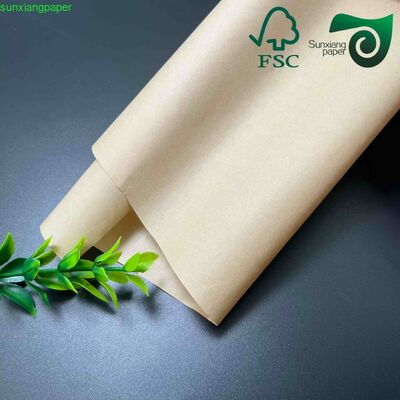 FSC 30gsm 90gsm Greaseproof Resistant Paper  Burger   Food Packing Sheets