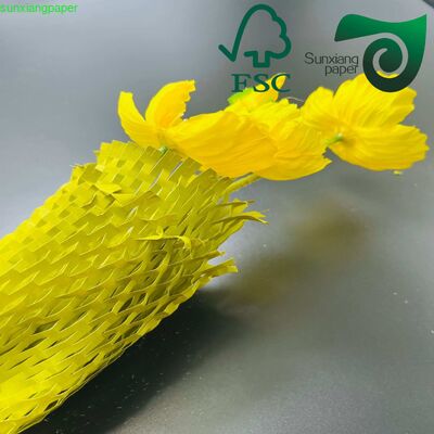 FSC 80gsm Eco Friendly Honeycomb Paper Packaging Shockproof Cushion Pad For E Commerce