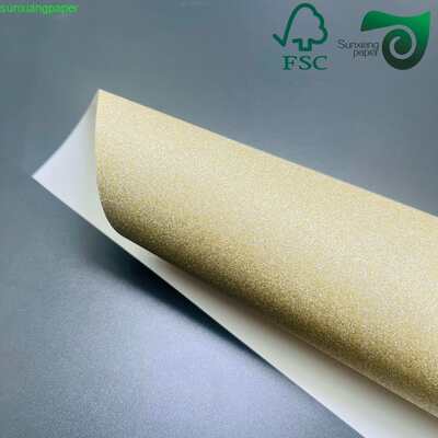 Glitter Foil Colored Paper 120gsm 250gsm Premium Sparkling Wood Pulp Craft Paper for Party Decoration