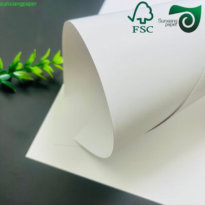 80gsm 100gsm 140gsm Virgin White Kraft Paper With Premium Stiffness For Flour Bags