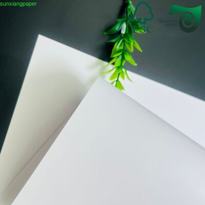 White Kraft Paper 110gsm & 120gsm High Stiffness Shopping Bag Grade