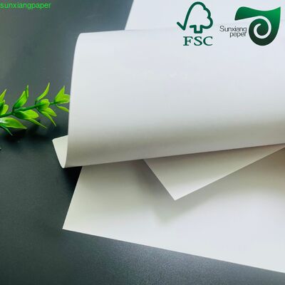 FSC Clay Coated 260gsm 300gsm Kraft Paper Hang Tag Virgin Wood Pulp